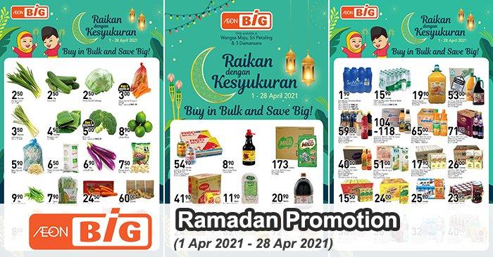 AEON BiG Ramadan Buy in Bulk Promotion (1 Apr 2021 - 28 Apr 2021)