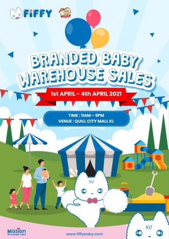 Fiffy Branded Baby Warehouse Sale at Quill City Mall (1 Apr 2021 - 4 Apr 2021)
