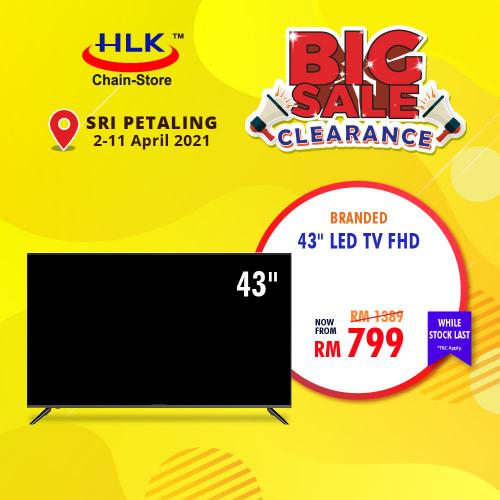 HLK Sri Petaling Big Sale Clearance (2 April 2021 - 11 April 2021)