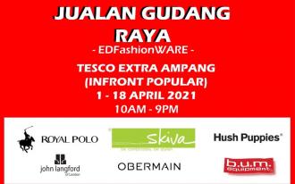 EDFashionWARE Raya Warehouse Sale at Tesco Extra Ampang (1 April 2021 - 18 April 2021)
