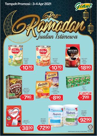 Giant Nestle Ramadan Promotion (3 April 2021 - 4 April 2021)
