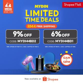 MYDIN 4.4 Sale on Shopee (4 Apr 2021)