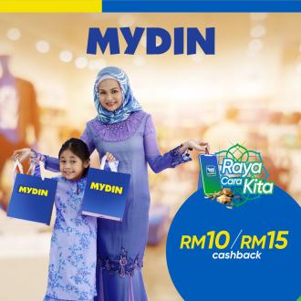 MYDIN Raya Cashback Promotion With Touch 'n Go eWallet (1 Apr 2021 - 31 May 2021)