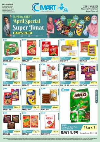 Cmart April Special Super Jimat Promotion (1 Apr 2021 - 15 Apr 2021)