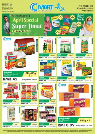 Cmart April Special Super Jimat Promotion (1 Apr 2021 - 30 Apr 2021)