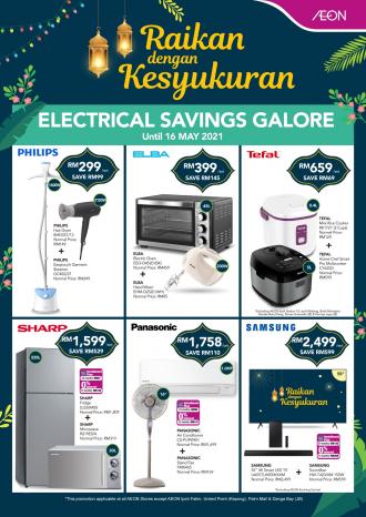 AEON Raya Electrical & Cleaning Promotion (valid until 16 May 2021)