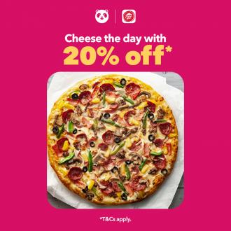 Pizza Hut 20% OFF Promotion on FoodPanda