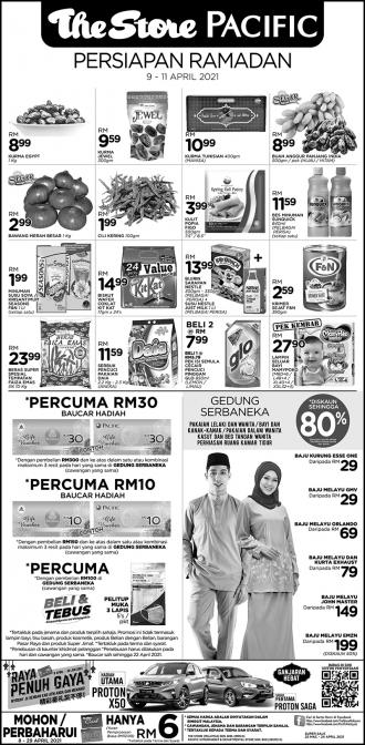 The Store and Pacific Hypermarket Ramadan Weekend Promotion (9 April 2021 - 11 April 2021)