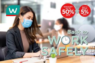 Watsons Back to Work Essentials Promotion