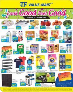 TF Value-Mart Look Good Feel Good Promotion (28 April 2018 - 29 April 2018)