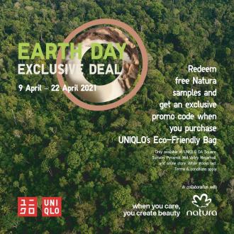 Uniqlo Earth Day Promotion FREE Nature Samples (9 April 2021 - 22 April 2021)