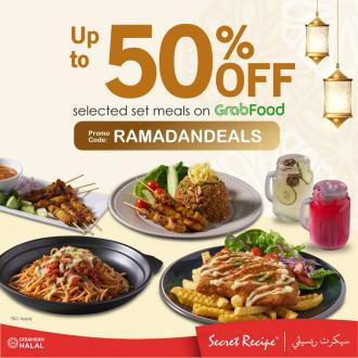 Secret Recipe Ramadan Promotion Up To 50% OFF Promo Code on GrabFood (13 April 2021 - 12 May 2021)