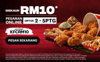 KFC Ramadan Promotion FREE RM10 OFF Promo Code (13 April 2021 - 12 May 2021)