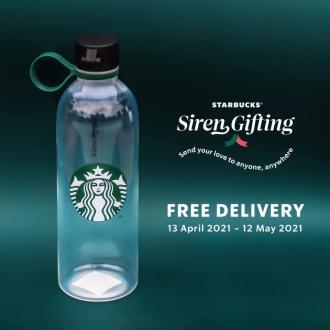 Starbucks Siren Gifting Ramadan FREE Delivery Promotion (13 Apr 2021 - 12 May 2021)