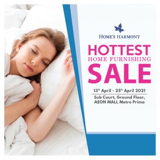 Home's Harmony Hottest Home Furnishing Sale at AEON Mall Metro Prima (13 April 2021 - 25 April 2021)