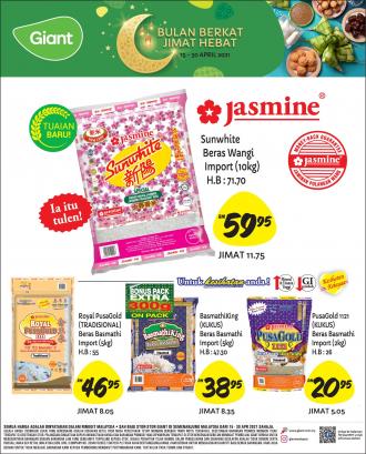 Giant Jasmine Rice Promotion (15 April 2021 - 30 April 2021)