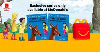 McDonald's FREE Happy Meal Readers The Twins Seek a Saola Promotion