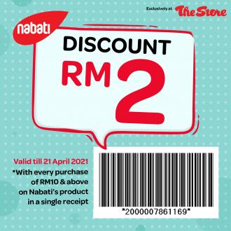The Store Nabati Promotion (valid until 21 April 2021)
