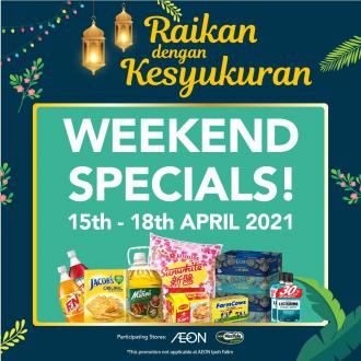 AEON Weekend Promotion (15 April 2021 - 18 April 2021)