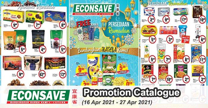 Econsave Ramadan Promotion Catalogue (16 Apr 2021 - 27 Apr 2021)
