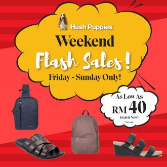 Hush Puppies Online Weekend Flash Sale Up To 80% OFF (16 April 2021 - 18 April 2021)