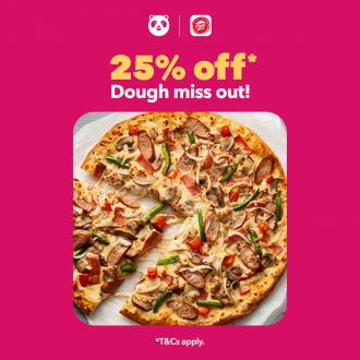 Pizza Hut 25% OFF Promotion on FoodPanda