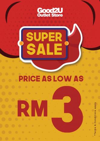 GOOD2U Super Sale Price As Low As RM3 (1 April 2021 - 30 April 2021)