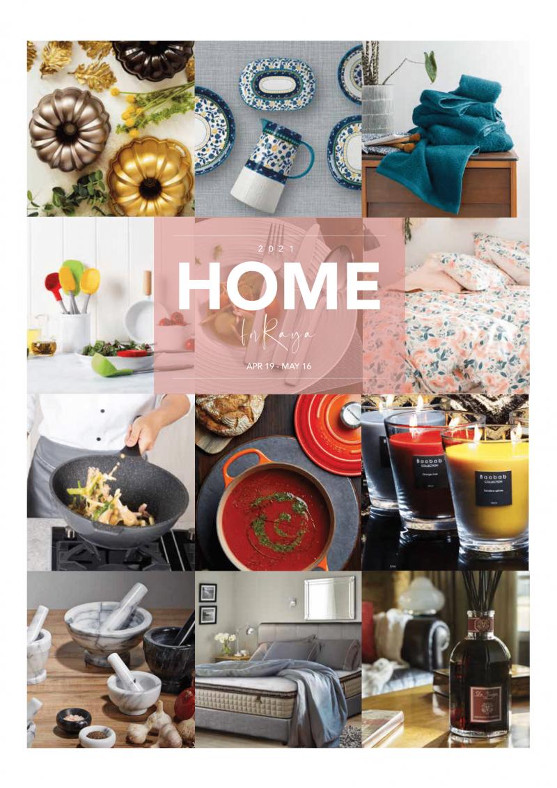 Isetan Raya for Home Promotion Catalogue (19 April 2021 - 16 May 2021)