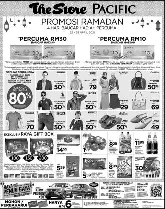 The Store and Pacific Hypermarket Ramadan Weekend Promotion (22 April 2021 - 25 April 2021)
