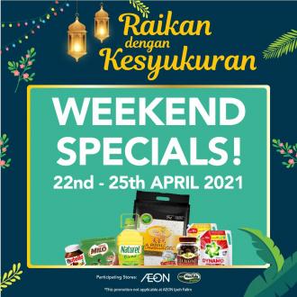 AEON Weekend Promotion (22 April 2021 - 25 April 2021)