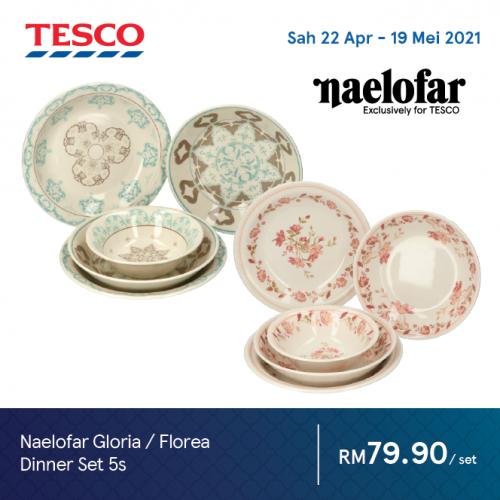 Naelofar Gloria / Florea Dinner Set 5s @ RM79.90