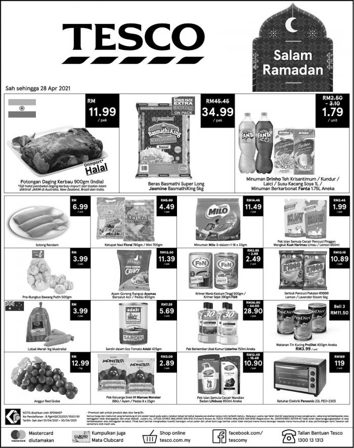 Tesco Ramadan Promotion (24 April 2021 - 28 April 2021)