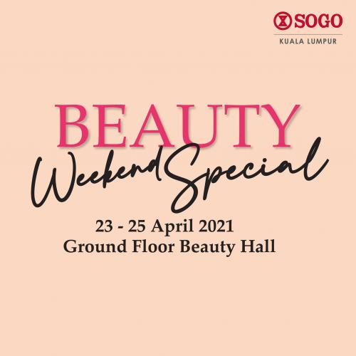 SOGO Kuala Lumpur Beauty Weekend Promotion (23 April 2021 - 25 April 2021)
