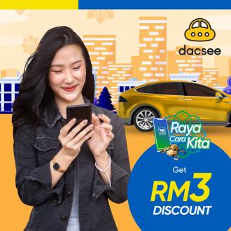 Dacsee Promotion FREE RM3 OFF Promo Code with Touch 'n Go eWallet (16 April 2021 - 31 May 2021)