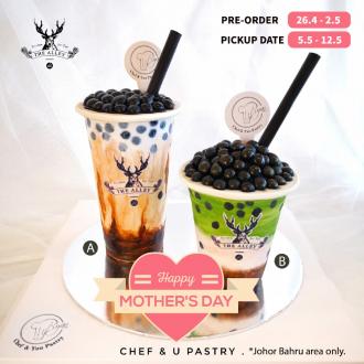 The Alley Mother's Day Bubble Tea Cakes