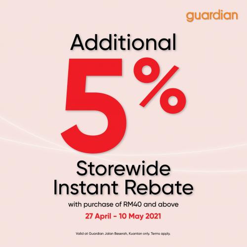 Guardian Jalan Beserah Kuantan Opening Promotion (27 April 2021 - 26 May 2021)