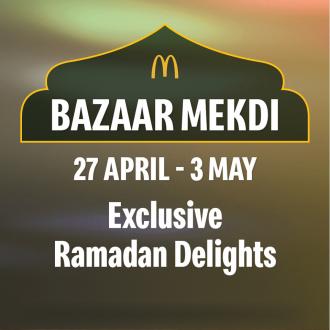 McDonald's Ramadan Bazaar Mekdi Promotion (27 April 2021 - 3 May 2021)