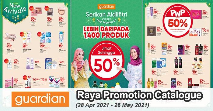 Guardian Hari Raya Promotion Catalogue (28 April 2021 - 26 May 2021)
