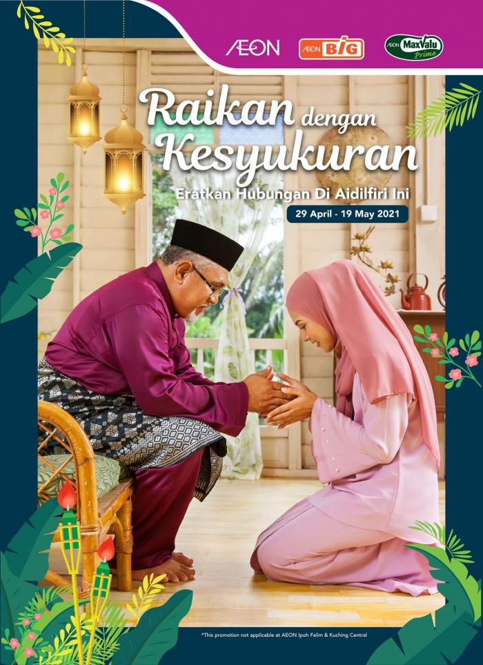 AEON Hari Raya Promotion Catalogue (29 April 2021 - 19 May 2021)