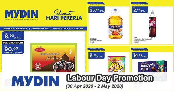 MYDIN Labour Day Weekend Promotion (30 Apr 2021 - 2 May 2021)
