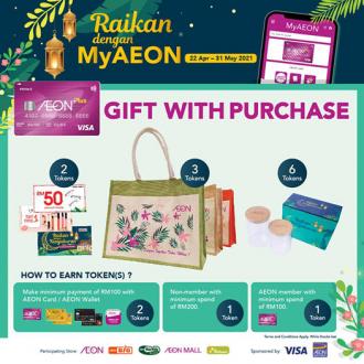 AEON Hari Raya Gift With Purchase Promotion (22 April 2021 - 31 May 2021)