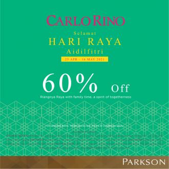 Parkson Carlo Rino Hari Raya Sale 60% OFF (23 April 2021 - 16 May 2021)