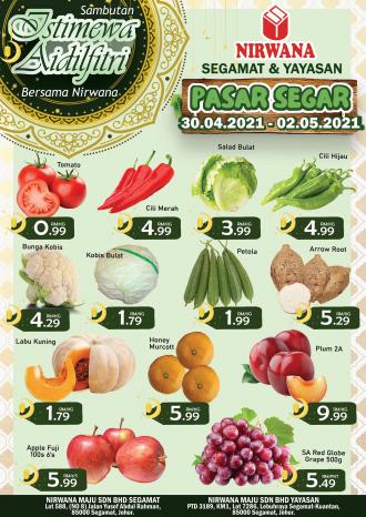 Nirwana Segamat & Yayasan Fresh Items Promotion (30 April 2021 - 2 May 2021)