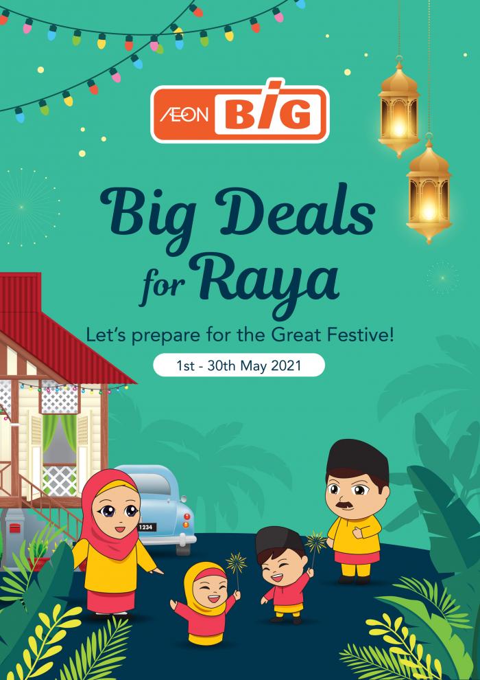 AEON BiG Hari Raya Promotion Catalogue (1 May 2021 - 30 May 2021)