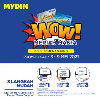 MYDIN Meriah Mania Coupons Promotion (3 May 2021 - 9 May 2021)