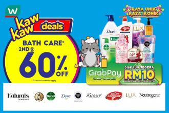 Watsons Bath Care Sale 2nd @ 60% OFF (4 May 2021 - 10 May 2021)