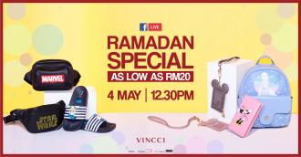 Padini Vincci Facebook Live Ramadan Sale As Low As RM20 (4 May 2021)