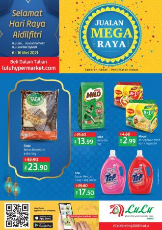 LuLu Hypermarket Mega Raya Sale Promotion Catalogue (6 May 2021 - 16 May 2021)