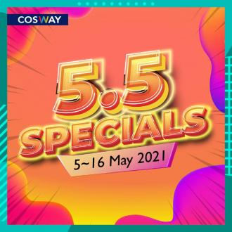 Cosway 5.5 Sale Up To RM50 Rebate (5 May 2021 - 16 May 2021)