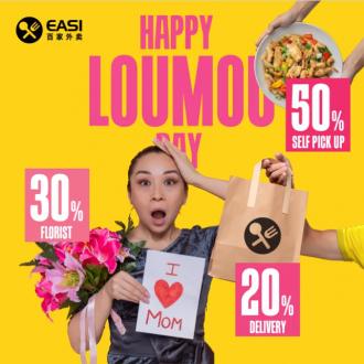EASI Mother's Day Promotion Up To 50% OFF Promo Code (8 May 2021 - 9 May 2021)
